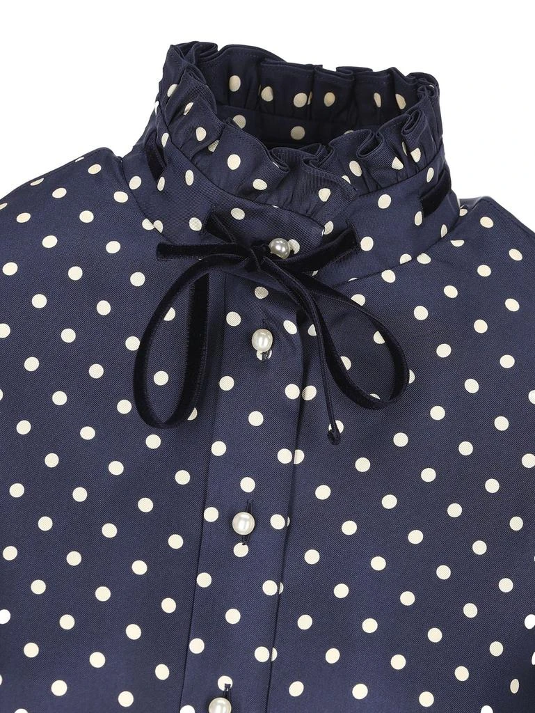 Valentino Valentino	Plus de Pois Pokla Dot Printed Shirt 3