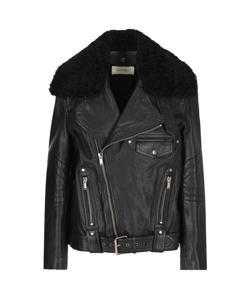 【関税＆送料込み】Saint Laurent Silk Crepe Jacket SAINT LAURENT - Jacket in silk crepe | Leam Roma - Luxury