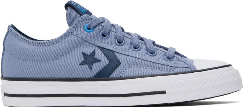 Converse Blue Star Player 76 Low Top Sneakers