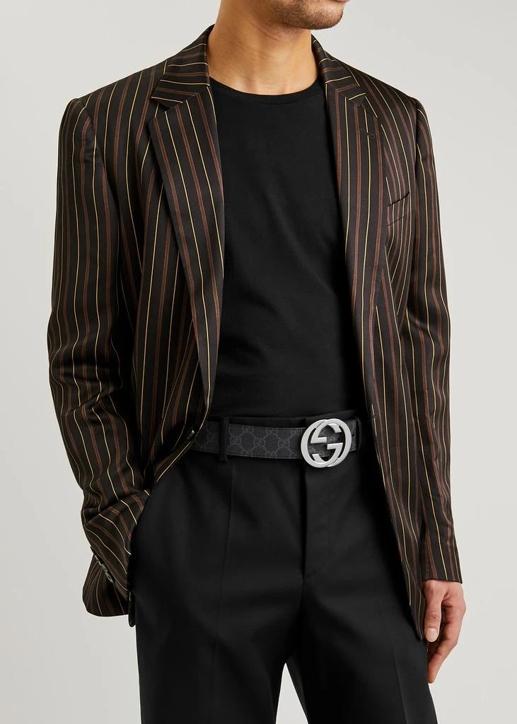 Gucci GG monogrammed belt 2