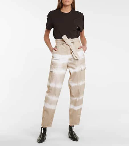 Stella McCartney Tie-dye stretch-cotton pants 2