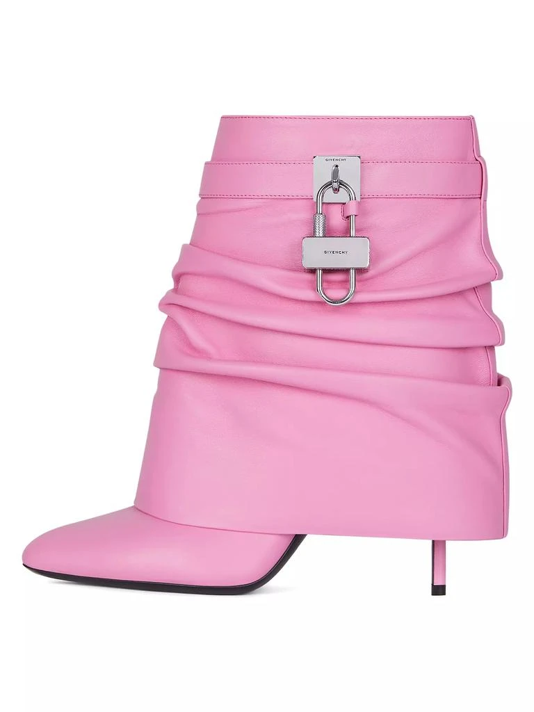 Givenchy Shark Lock Stiletto Ankle Boots in Nappa Leather 3