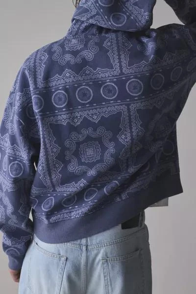 BDG BDG Bandana Pattern Zip-Up Hoodie Sweatshirt 2
