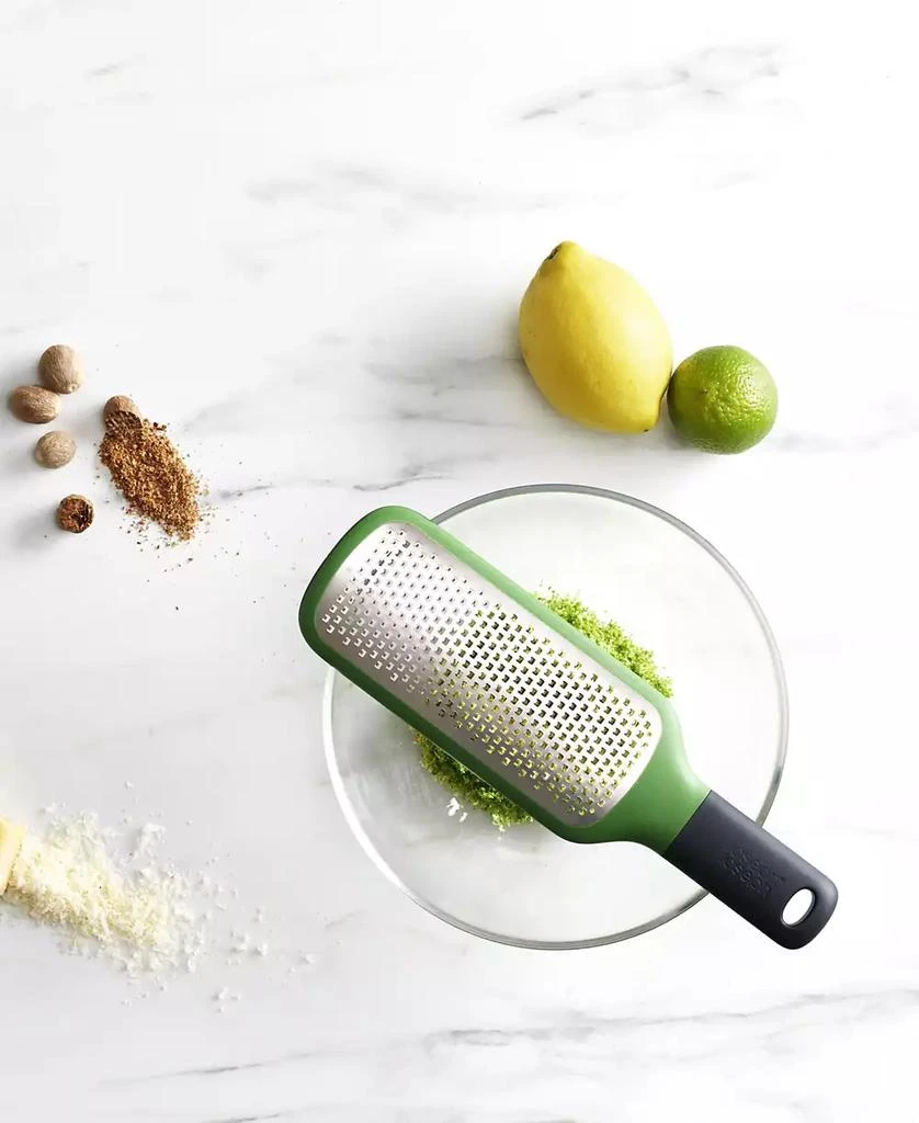 Joseph Joseph Gripgrater Paddle Grater with Bowl Grip Fine 4