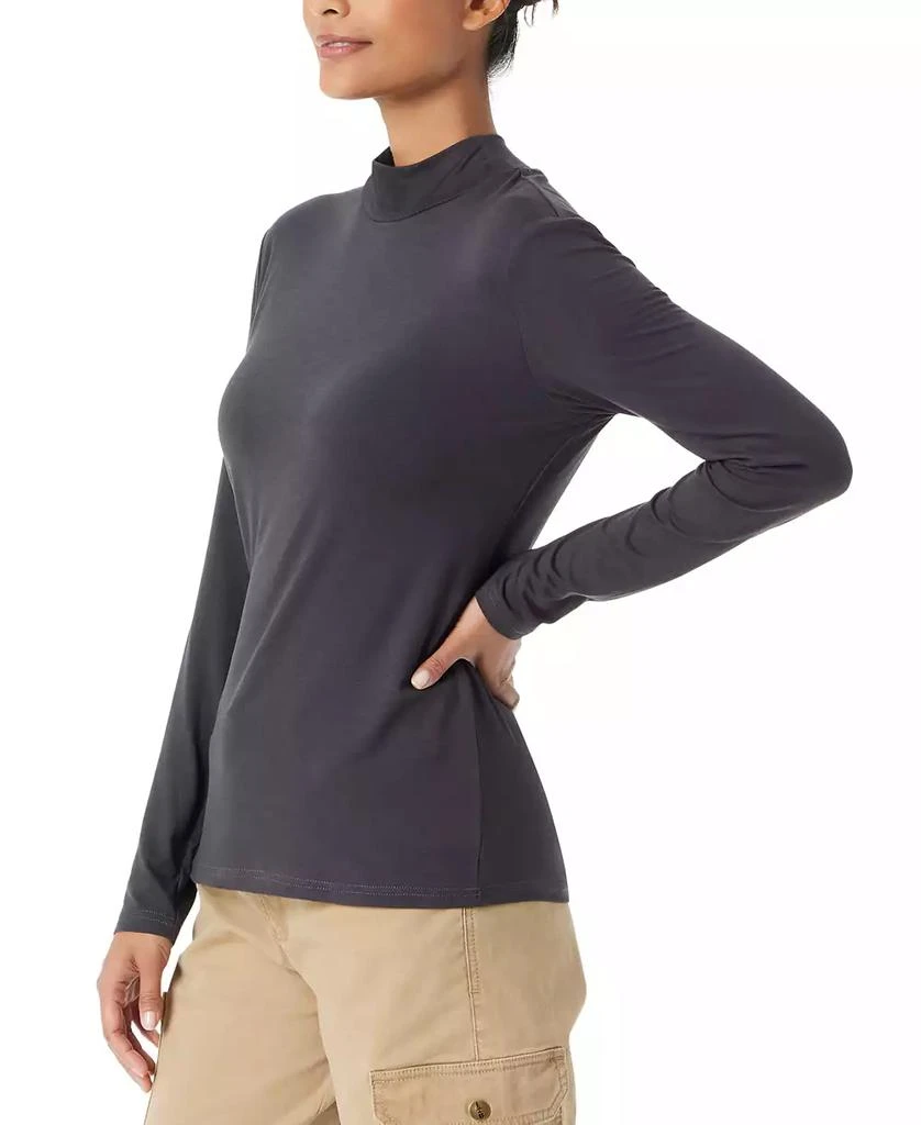 BASS OUTDOOR Women's Mock-Neck Long-Sleeve Top 5