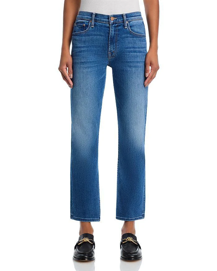 MOTHER The Outsider High Rise Ankle Jeans in Connect the Dots 7