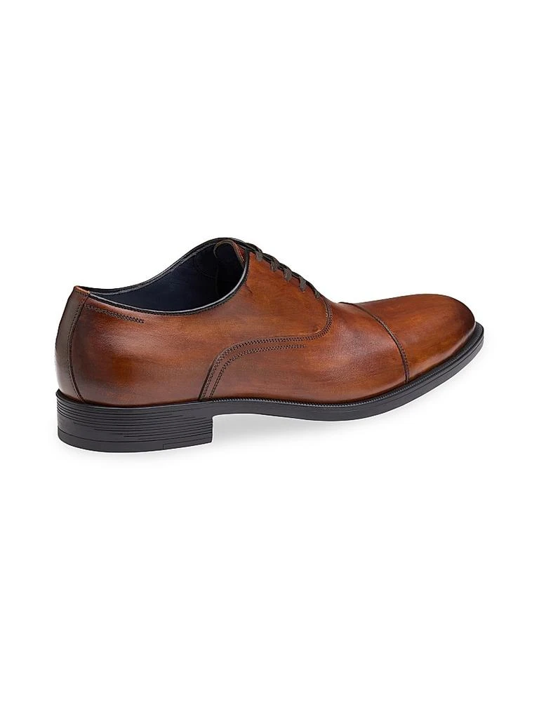 Johnston & Murphy J&M Collection Flynch Leather Cap-Toe Oxfords 3