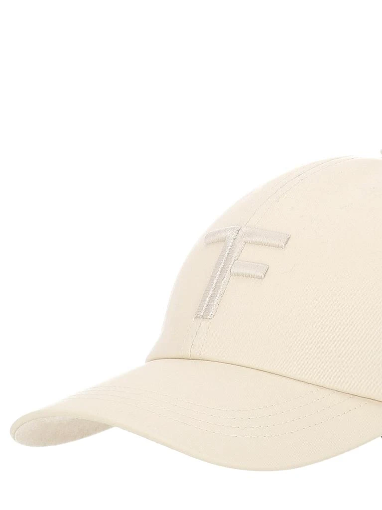 Tom Ford Tom Ford Logo-Embroidered Curved Peak Baseball Cap 2