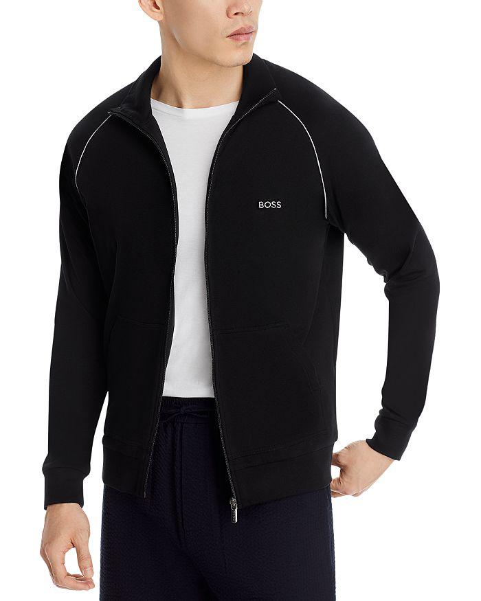 Hugo Boss Mix & Match Cotton Blend Full Zip Jacket