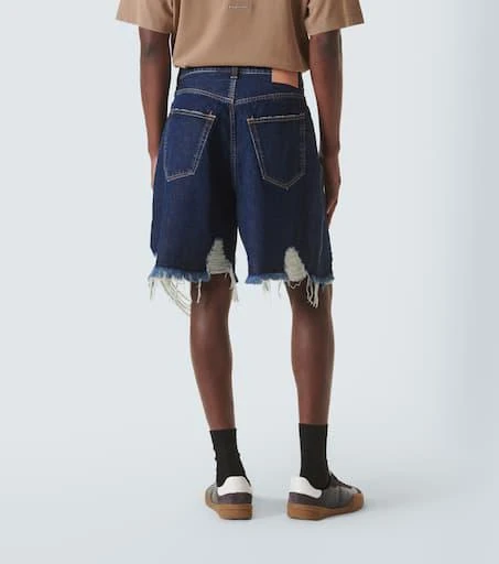 Acne Studios Distressed denim shorts 4