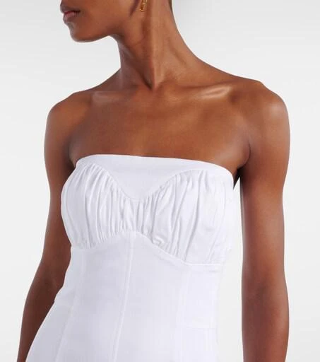 white christmas dresses Ceres Organic Cotton Midi Dress Black – TOVE Studio