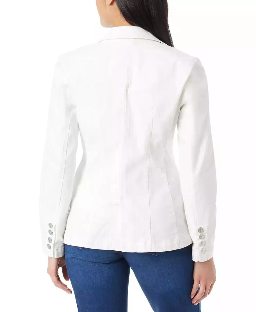 Gloria Vanderbilt Women's Denim One-Button Blazer 2