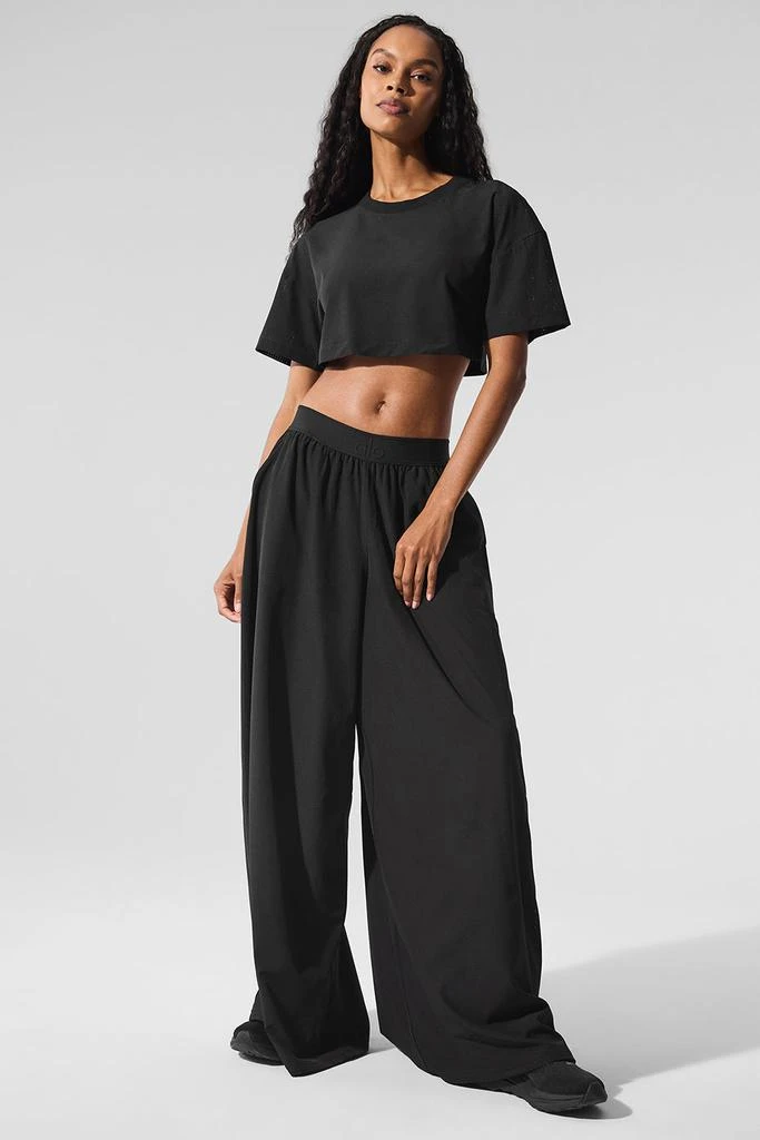 Alo Mesh Mirage Trouser - Black 5