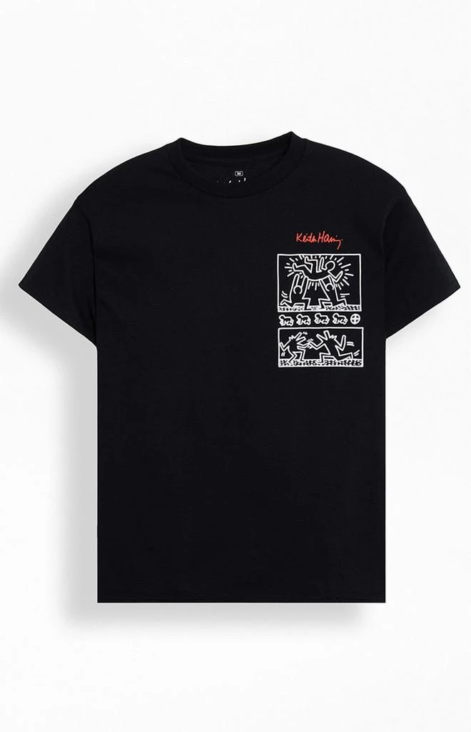 null Keith Haring Big Heart T-Shirt 2