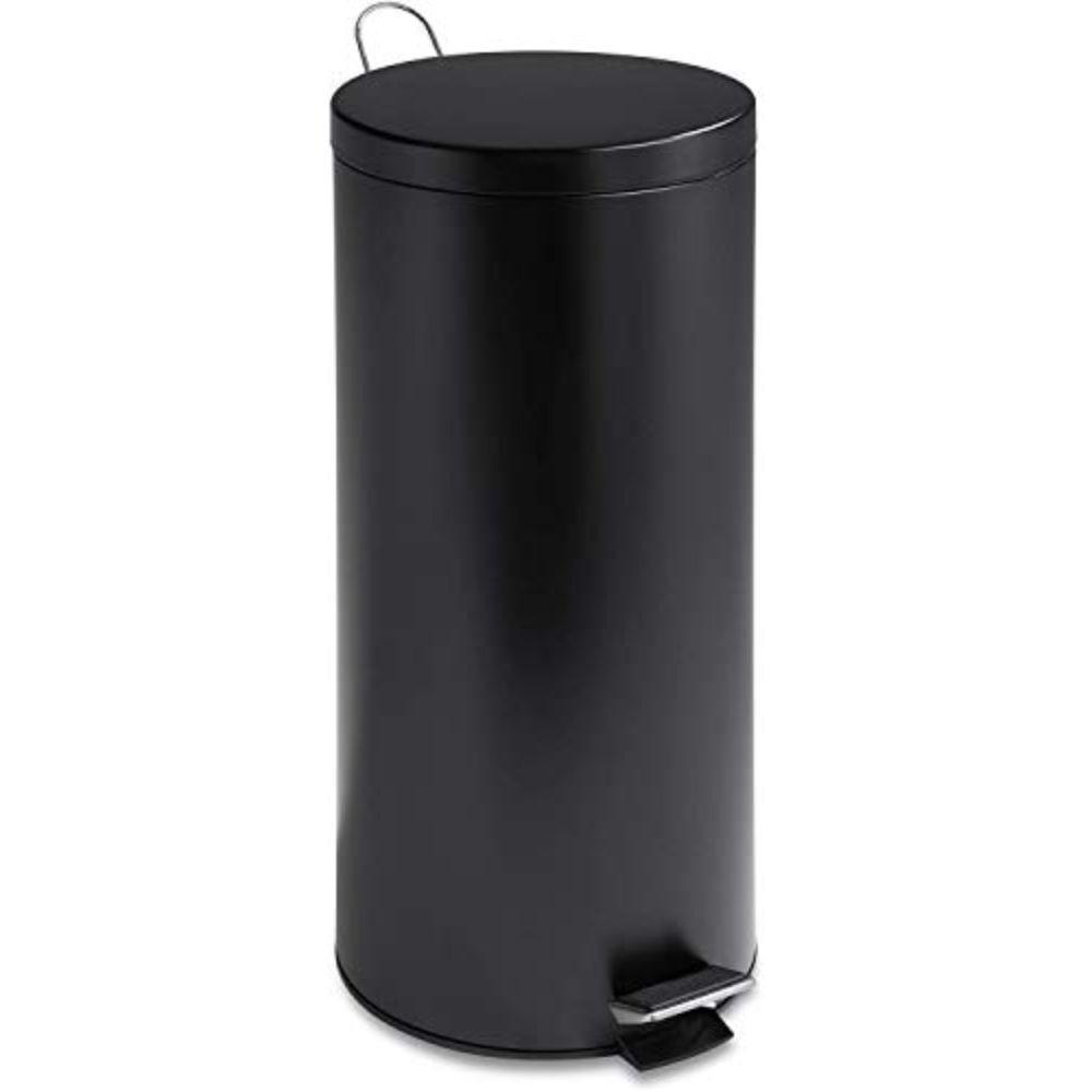 Honey Can Do Honey-can-do Round Stainless Steel Step Trash Can With Liner