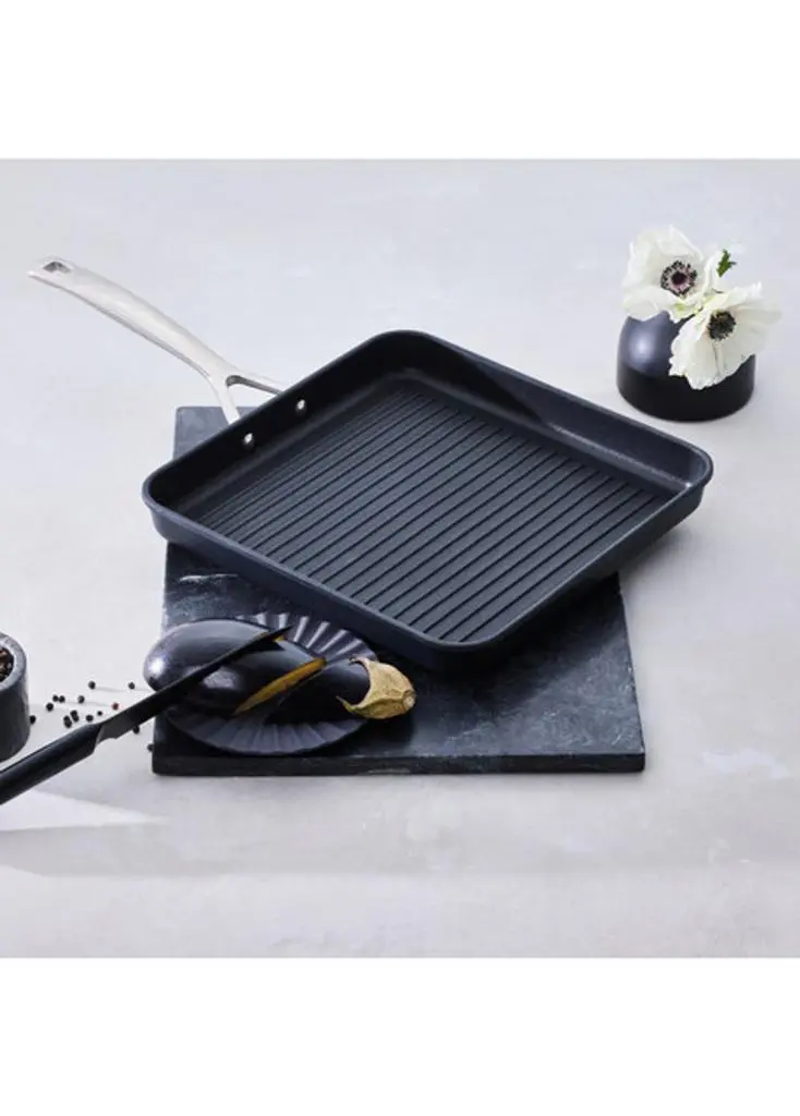 Le Creuset Toughened non-stick sqaure grill 28cm 7