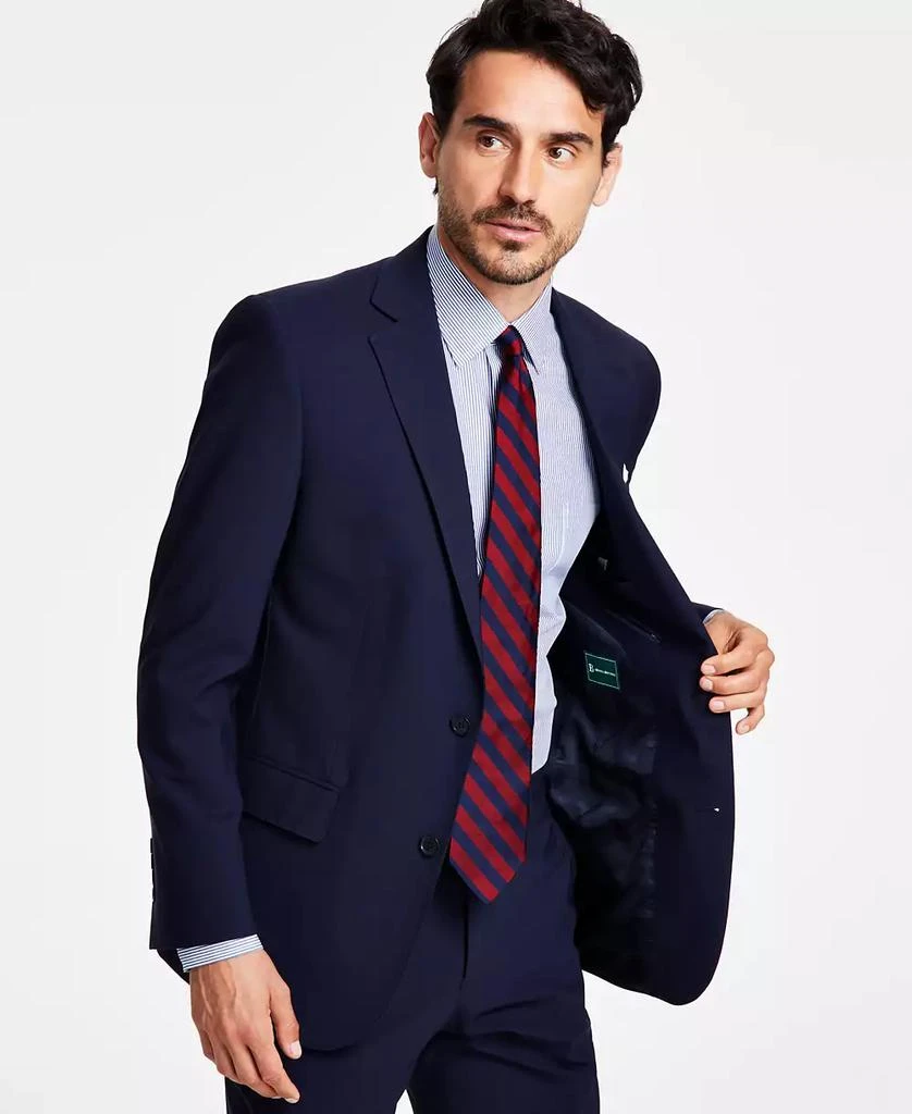 Brooks Brothers Men's Classic-Fit Stretch Wool Blend Suit Separates Jacket 4