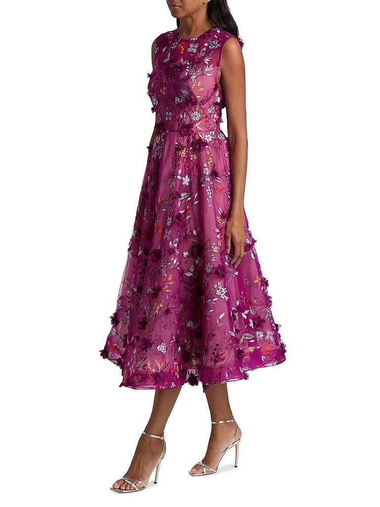 BRONX AND BANCO Saba Floral-Embroidered Maxi Dress 2