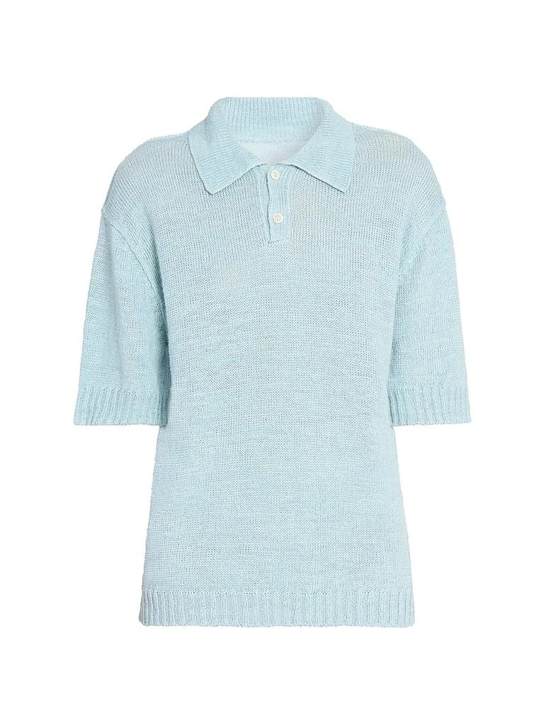 MAISON MARGIELA Hemp Polo Shirt 1