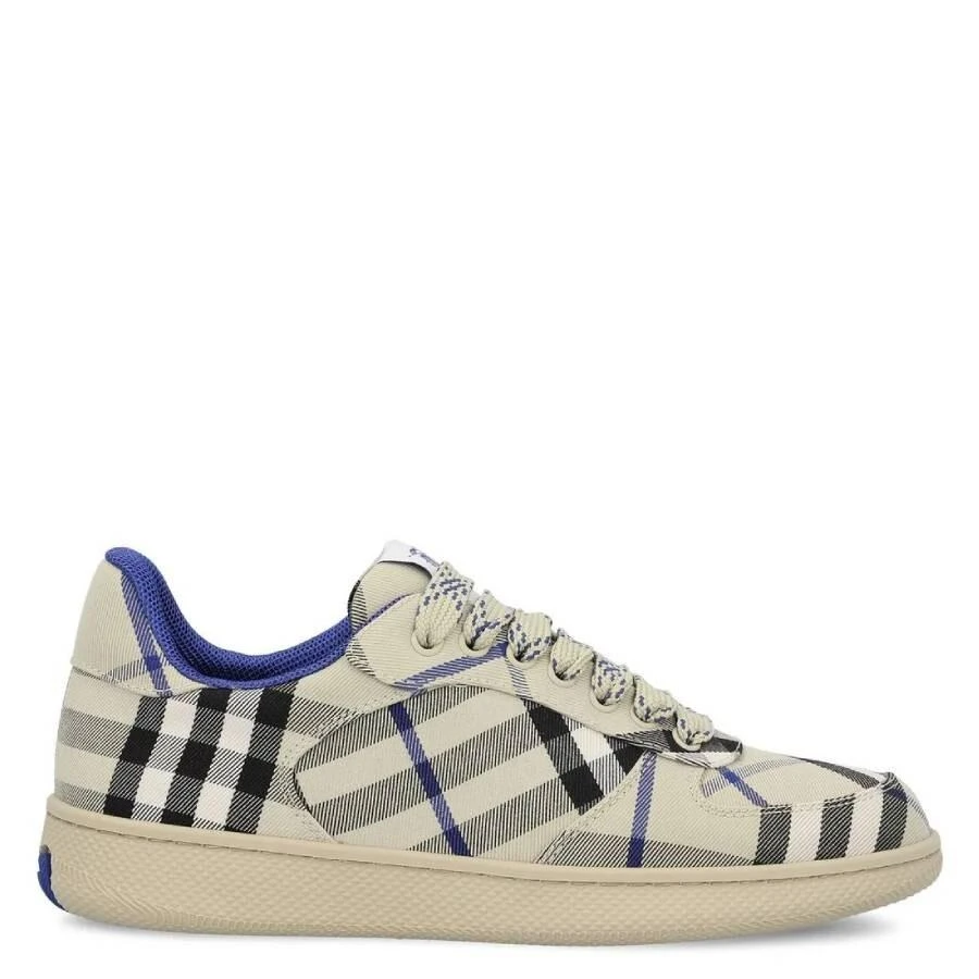 Burberry Terrace Check Low-Top Sneakers
