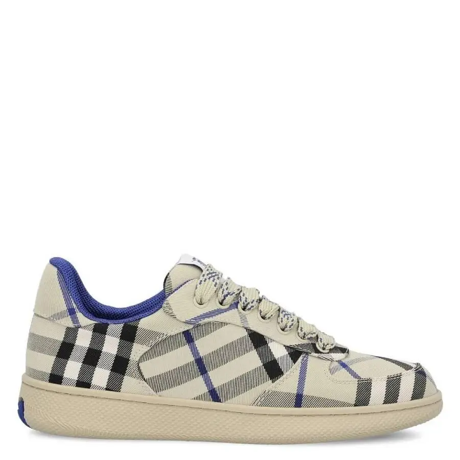 Burberry Terrace Check Low-Top Sneakers
