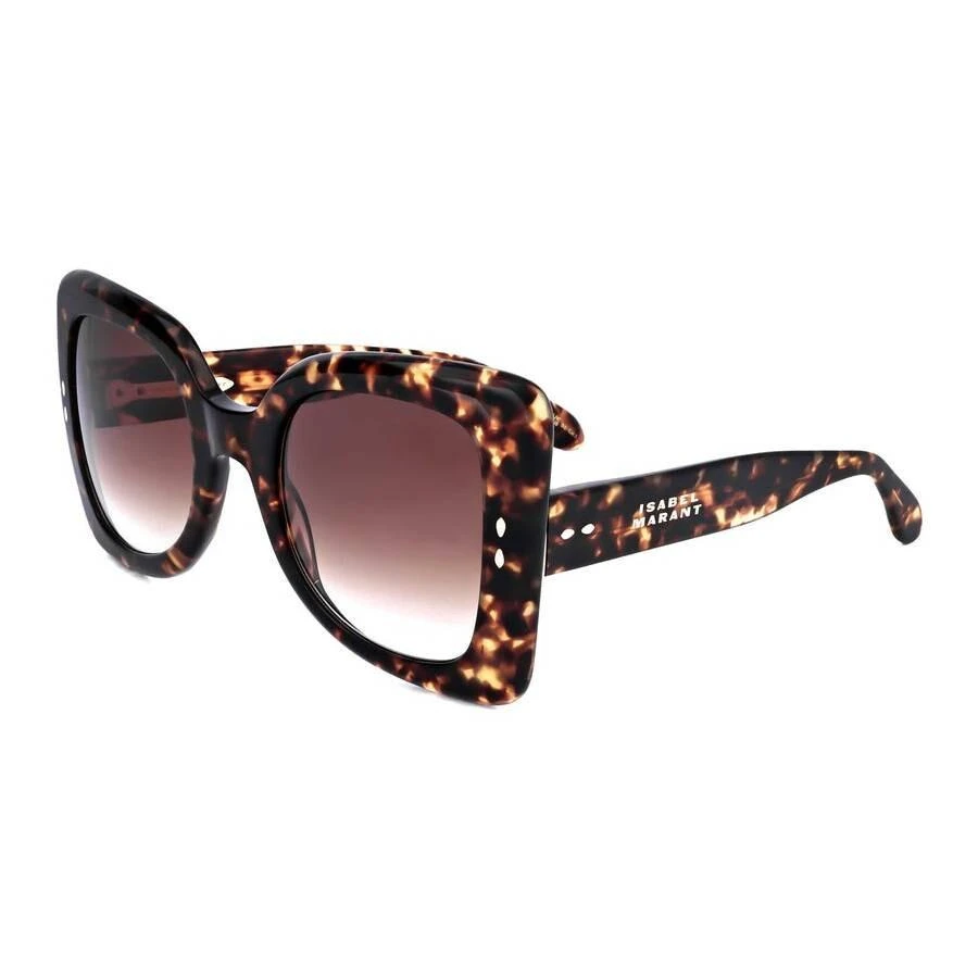 Isabel Marant Rectangular Sunglasses IM0072S 40GEG Transaparent Beige 51mm Shop Women main image 4