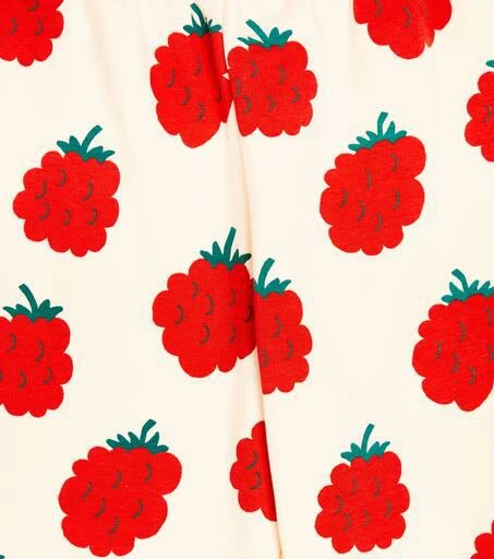 Tinycottons Raspberries cotton jersey sweatpants 3