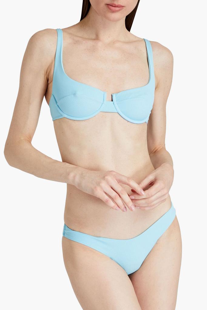 MELISSA ODABASH Montreal ribbed low-rise bikini briefs