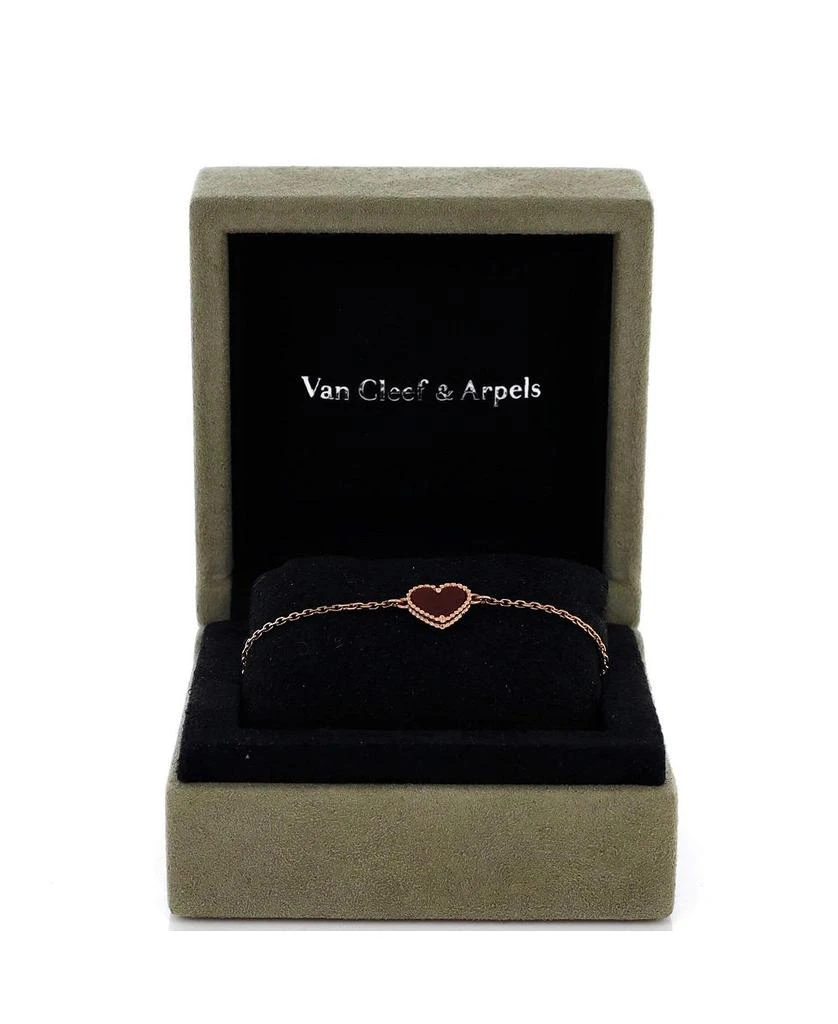 Pre-Owned Van Cleef
Arpels Sweet Alhambra Heart Bracelet 18K Rose Gold with Carnelian 3