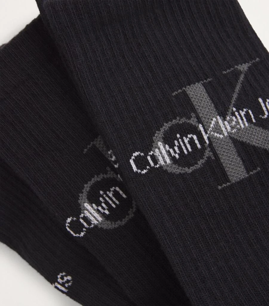 Calvin Klein Ribbed Logo Socks 2