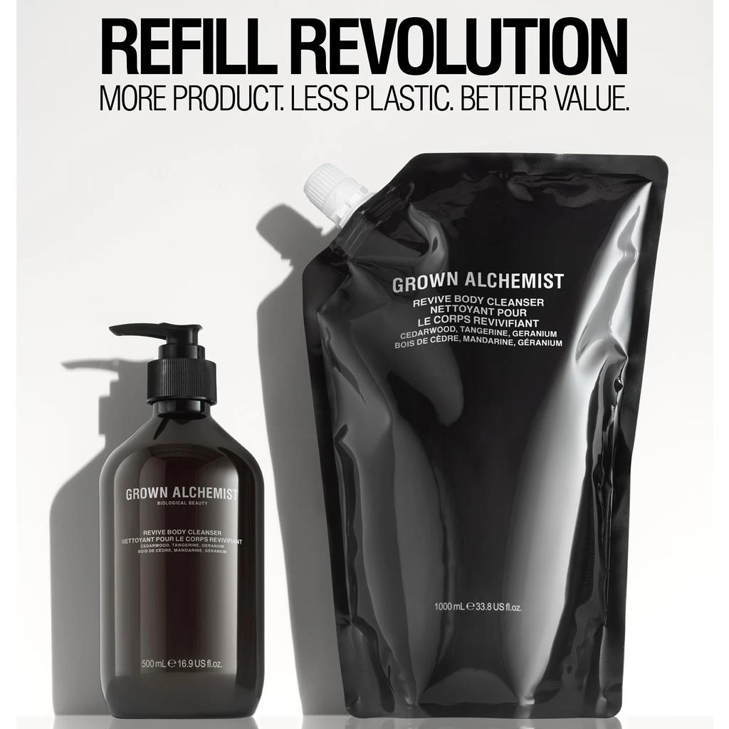 Grown Alchemist Grown Alchemist Revive Body Cleanser 1L Refill Pouch 1000ml 2