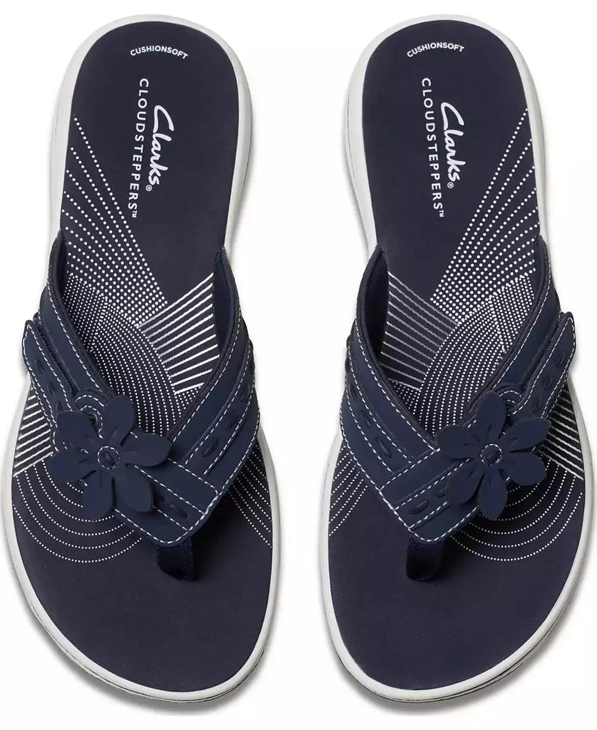 Clarks Cloudsteppers Breeze Opal H Flip-Flops 5