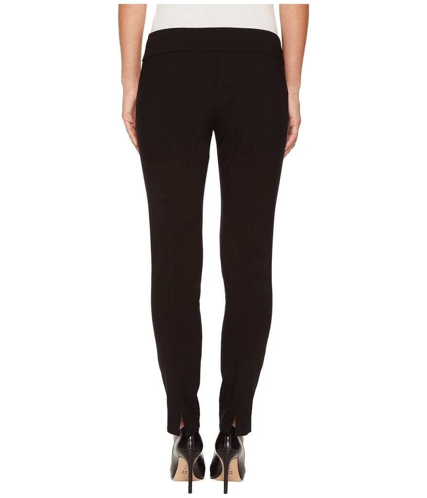 Elliott Lauren Control Stretch Pull-On Ankle Pants with Back Slit detail 3