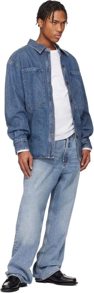 AGOLDE Blue Atticus Denim Jacket 5