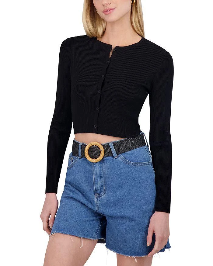Point Cropped Cardigan 3