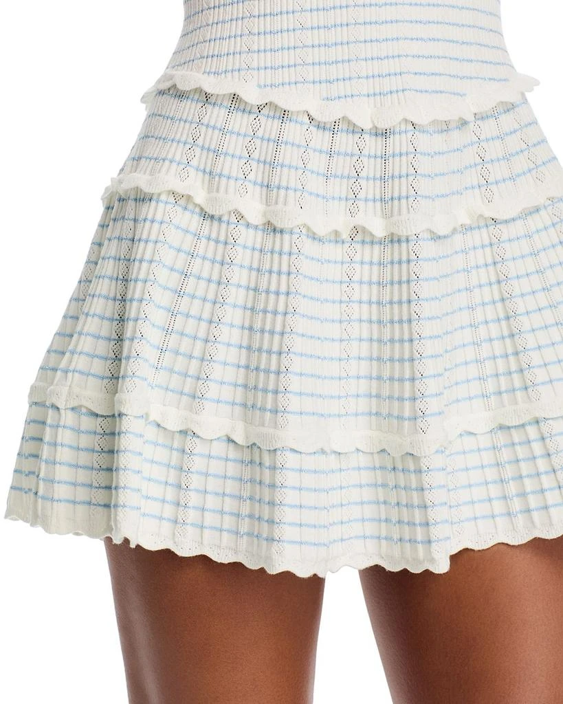 LOVESHACKFANCY Elisavette Smocked Mini Dress 2