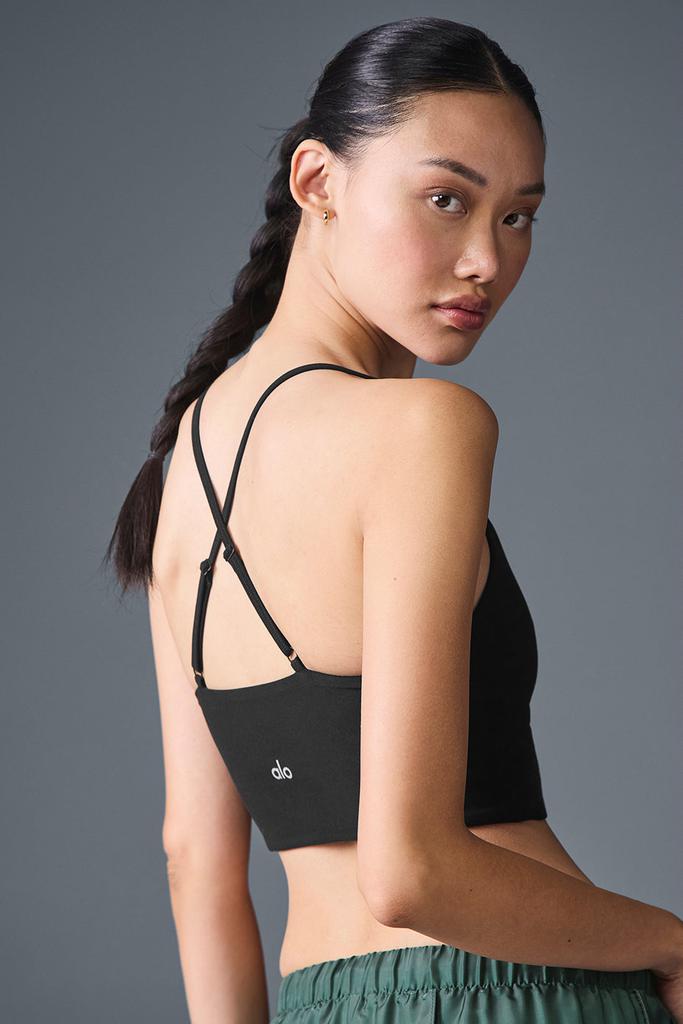 ブラジャー [Alo Yoga] Alosoft Highlight Bra Alosoft Highlight Bra - Athletic Heather Grey | ALO
