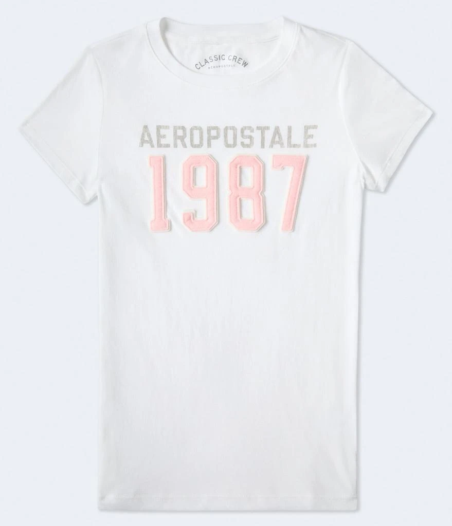 Aeropostale 1987 Appliqué Graphic Tee 4