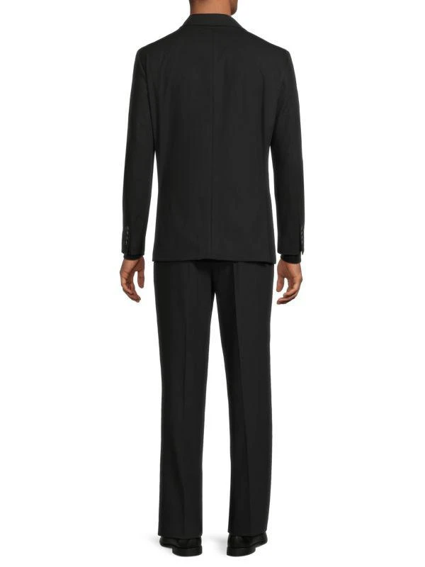 Karl Lagerfeld Paris Solid Double Breasted Modern-Fit Suit 2