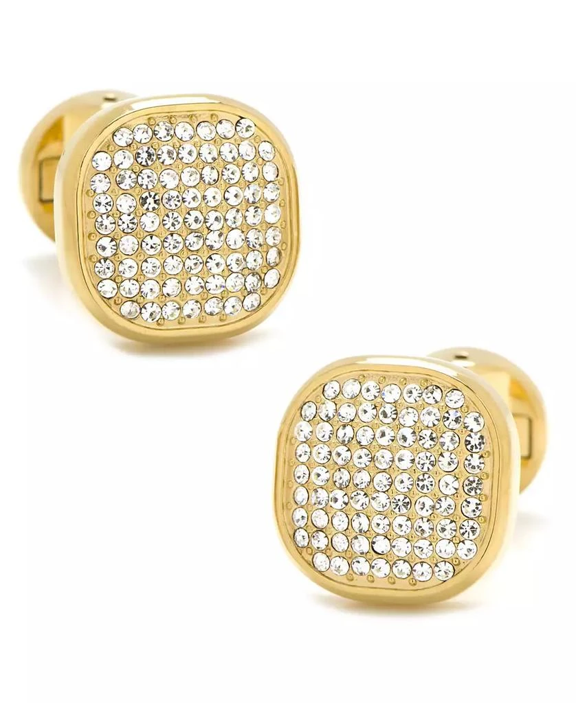Ox and Bull Trading Co. Men's Pave Cufflink and Stud Set 4
