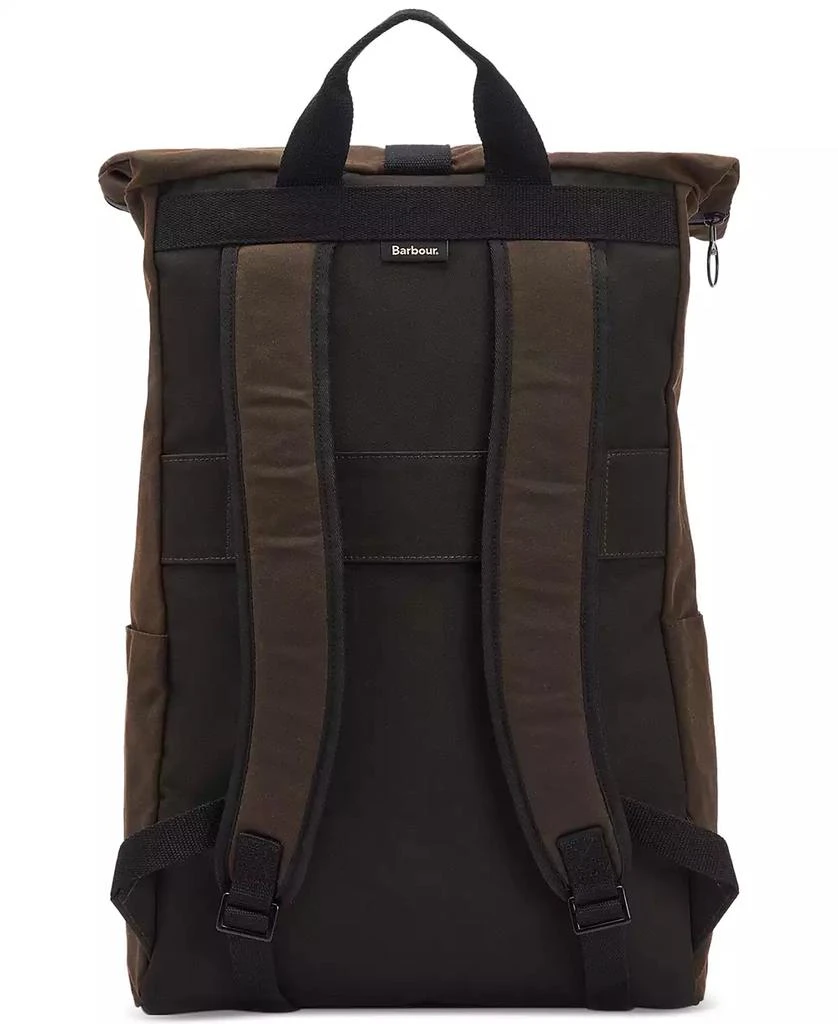 Barbour Men's Field Wax Fold-Over Backpack 2