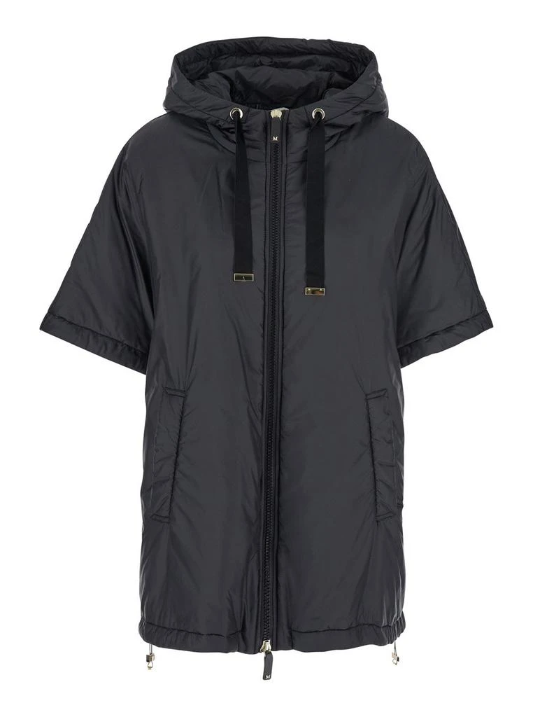 MAX MARA THE CUBE Max Mara The Cube Greenci Zip-Up Padded Cape 1