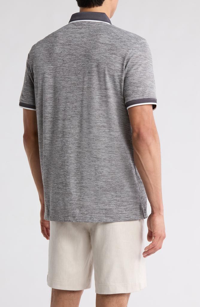 BUGATCHI Tipped Collar Performance Knit Polo