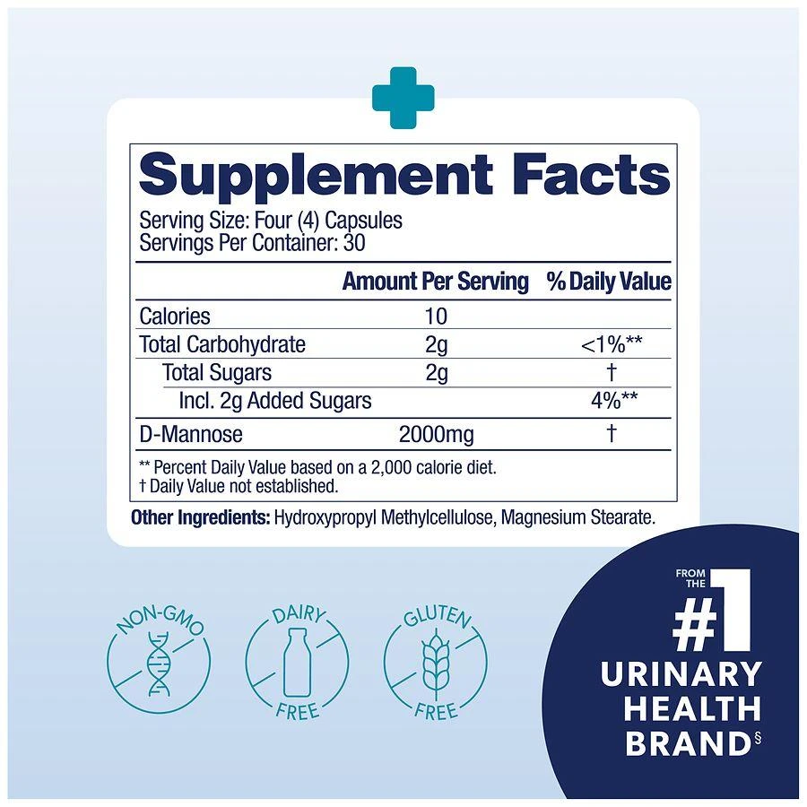 AZO D-Mannose Urinary Tract Health 4
