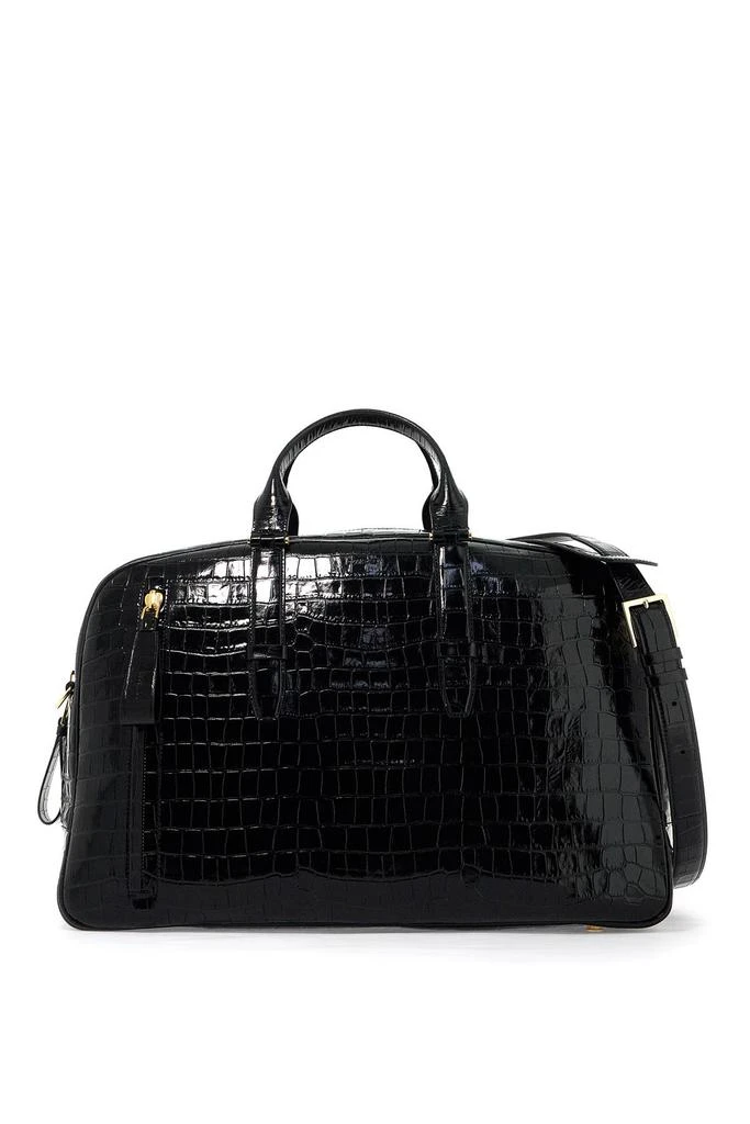 Tom Ford embossed crocodile leather buckley d 1