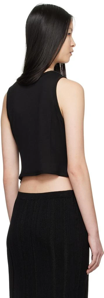 Simone Rocha Black Bow Tail Easy Tank Top 3
