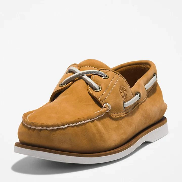 Timberland Timberland® 2-Eye Classic Boat Shoe for Men in Light Brown 8