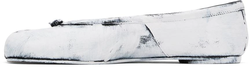 MAISON MARGIELA White Tabi New Ballerina Flats 3