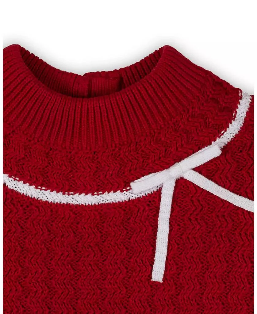 Hope 
Henry Toddler Girls
 Organic Mock Neck Ruffle Cuff Cable Sweater Dress 6