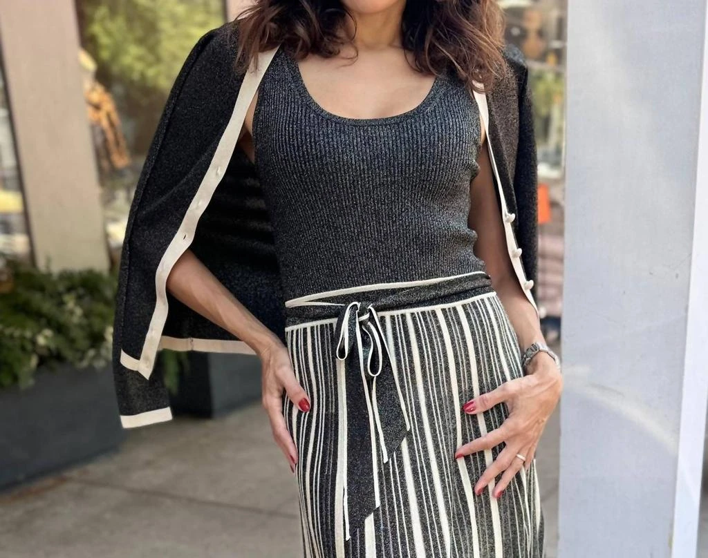 Zimmermann Zimmermann - Metallic Knit Cardigan 2
